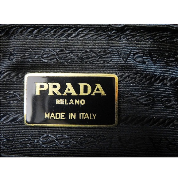 Prada Chain Tote Nylon Shoulder Bag Original Vintage 1995 version - Picture 15 of 16